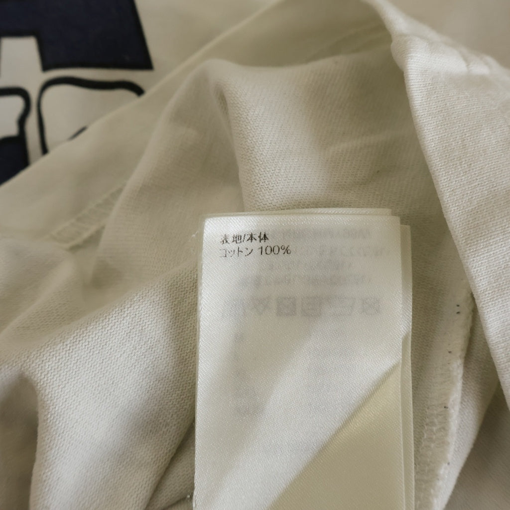 LOUIS VUITTON(ルイヴィトン) 22SS DO A KICKFLIP キックフリップ 両面プリント インサイドアウト クルーネック半袖Tシャツ カットソー ホワイト RM221 NPL HMY98W
