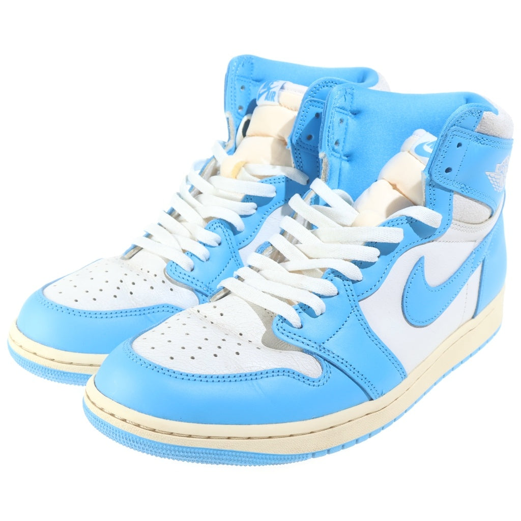 NIKE(ナイキ) AIR JORDAN 1 RETRO HIGH OG UNC REIMAGINED エアジョーダン レトロ リイマジンド ハイカットスニーカー ブルー/ホワイト US12.5/30.5cm DZ5485-402