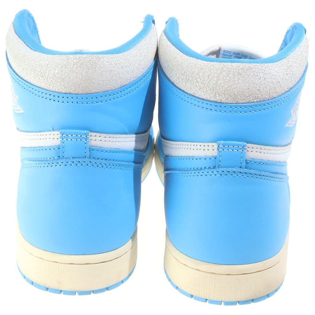 NIKE(ナイキ) AIR JORDAN 1 RETRO HIGH OG UNC REIMAGINED エアジョーダン レトロ リイマジンド ハイカットスニーカー ブルー/ホワイト US12.5/30.5cm DZ5485-402