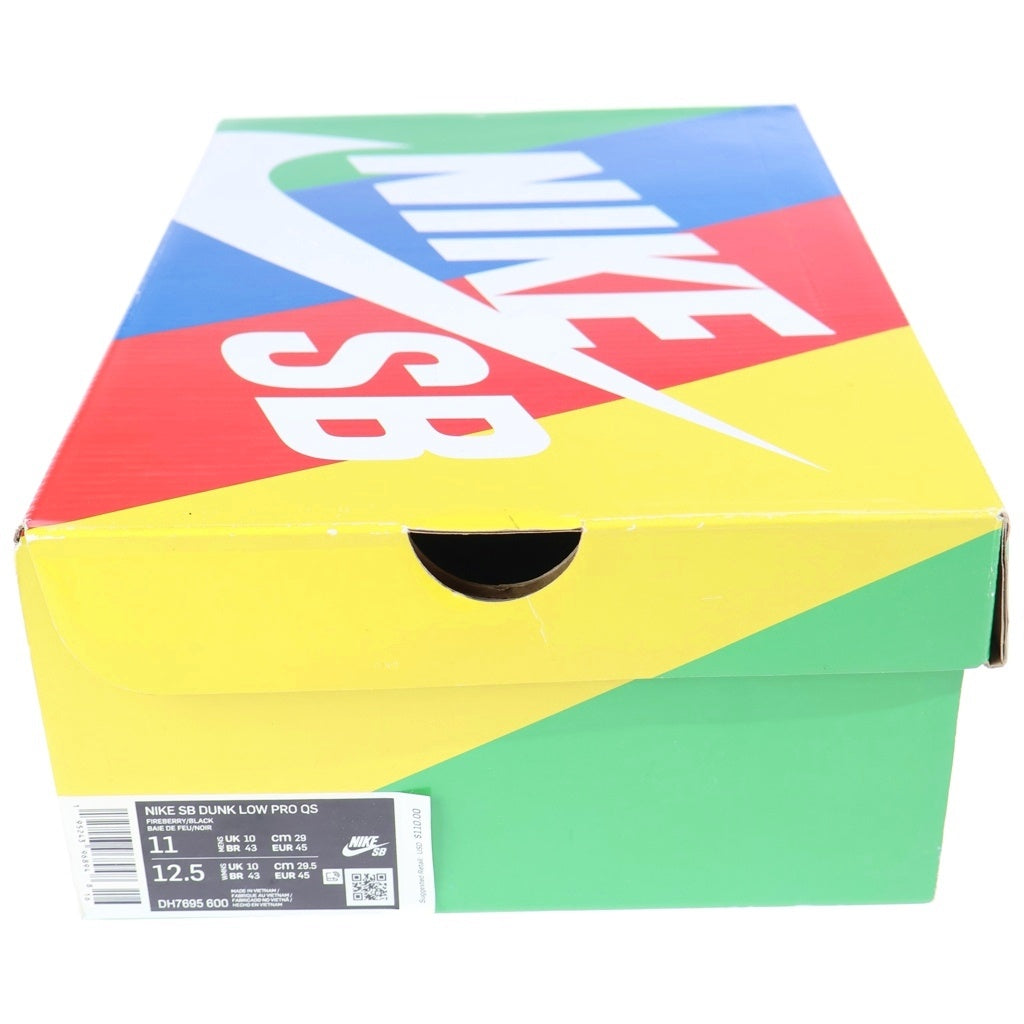 NIKE(ナイキ) ×PIET PARRA DUNK LOW PRO ABSTRACT ART ピートパーラ ダンク プロ アブストラクト アート ローカットスニーカー マルチ US11/29cm DH7695-600