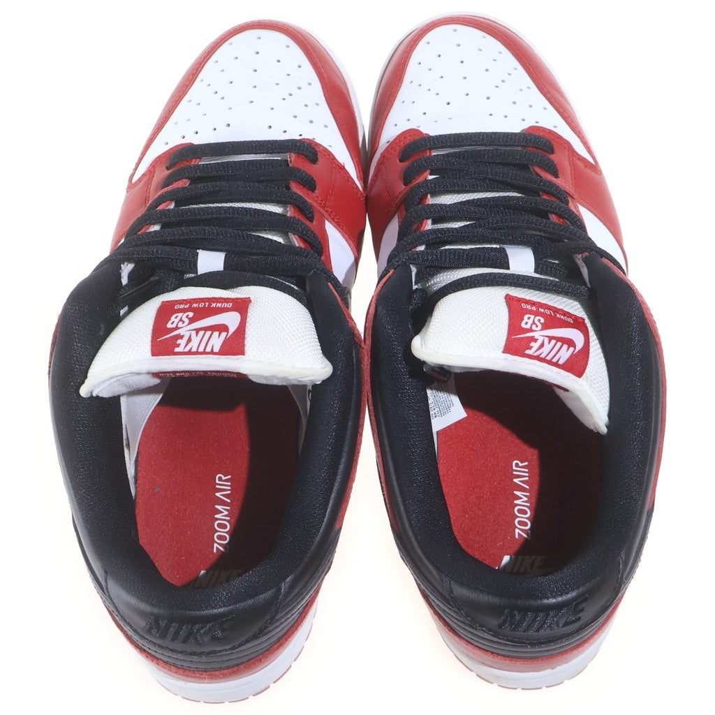NIKE(ナイキ) DUNK LOW PRO J-PACK CHICAGO VARSITY RED AND WHITE ダンク プロ シカゴ バーシティレッド アンド ホワイト ローカットスニーカー レッド/ホワイト US11.5/29.5cm BQ6817-600