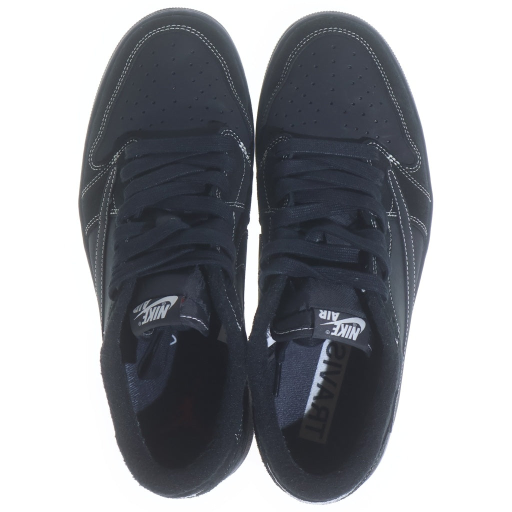 NIKE(ナイキ) ×TRAVIS SCOTT AIR JORDAN 1 LOW OG SP BLACK PHANTOM トラヴィススコット エアジョーダン ブラックファントム ローカットスニーカー ブラック US11/29cm DM7866-001