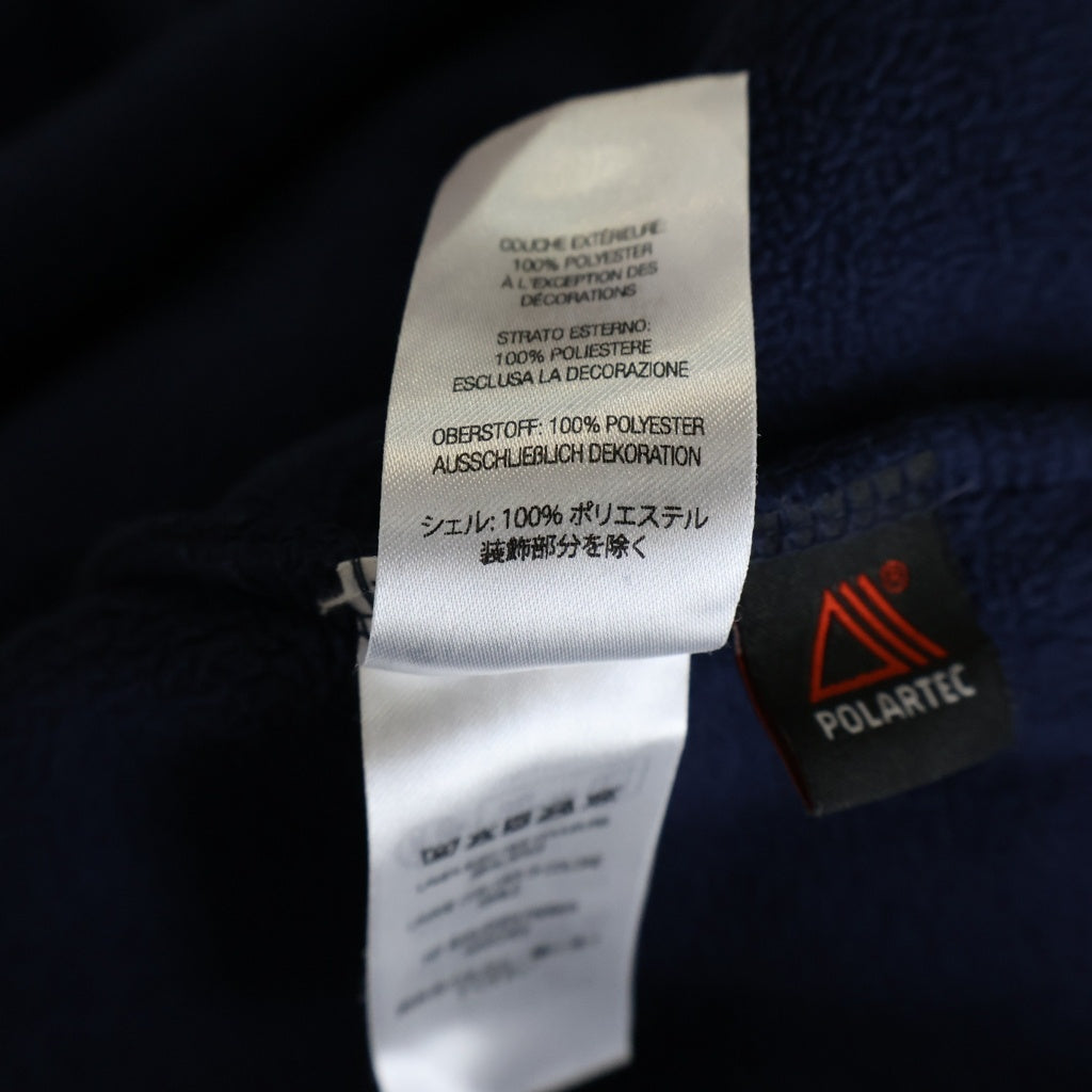 SUPREME(シュプリーム) 24AW Polartec Facemask Half Zip Hooded Sweatshirt ポーラーテック フェイスマスク ハーフジップ フーデッドスウェットシャツ パーカー ネイビー