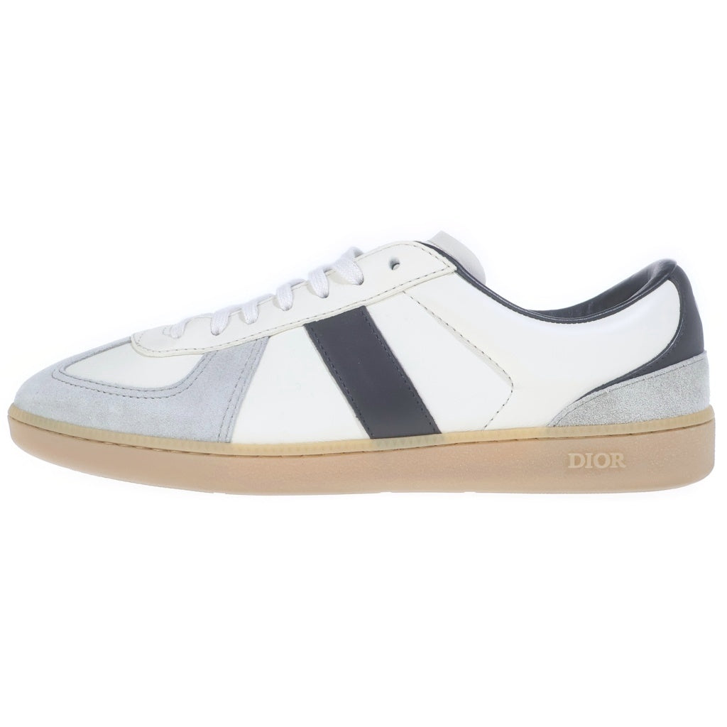 DIOR(ディオール) B01 MATCH POINT マッチポイント スウェード切り替え ローカットスニーカー ホワイト/グレー/ブラック 3SN328ZRH H069