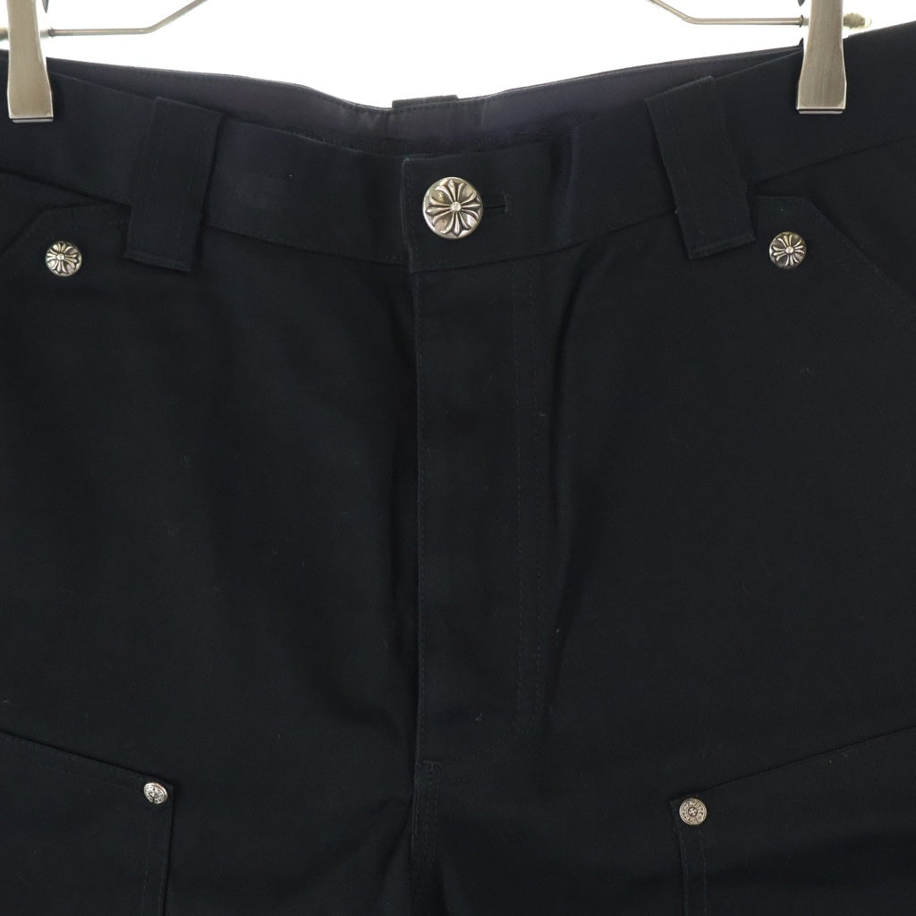 CHROME HEARTS(クロムハーツ) CARPENTER SHORTS カーペンター ハーフパンツ ブラック