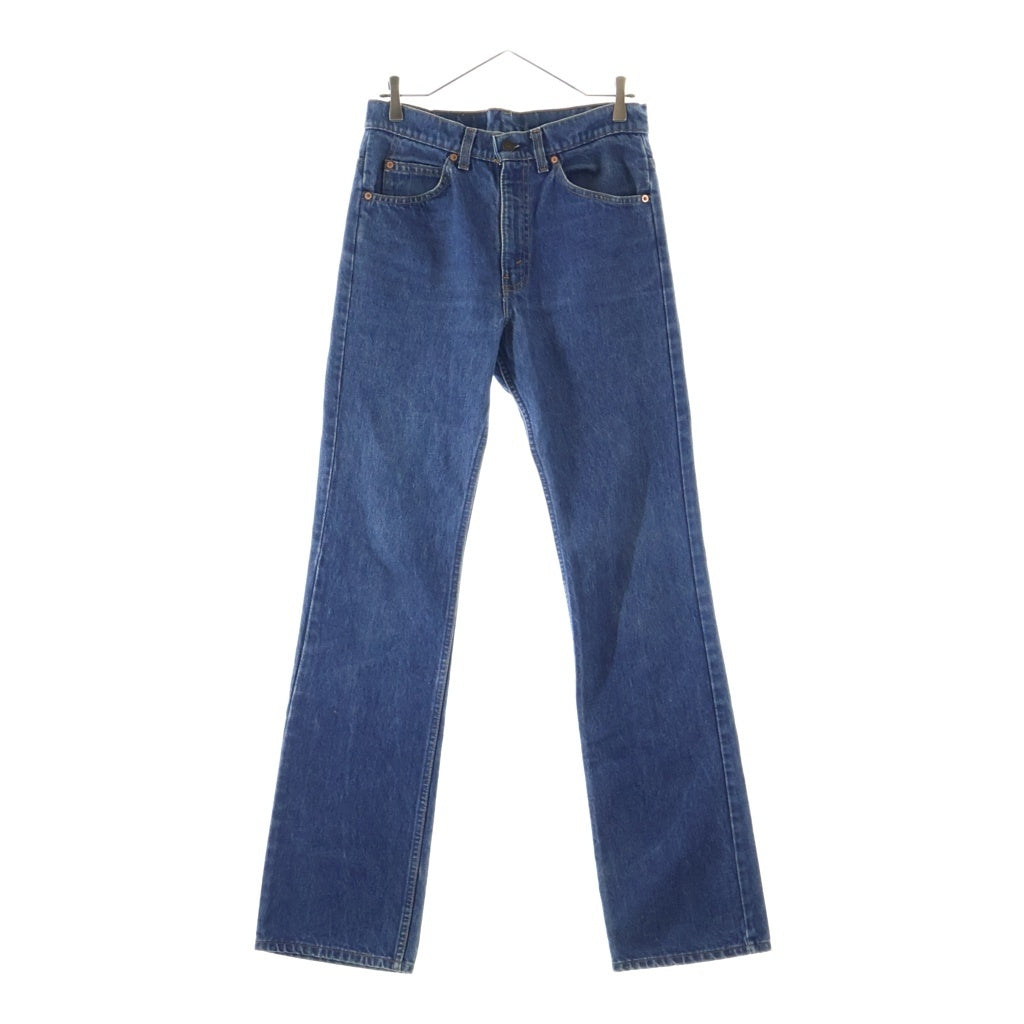 Levi's(リーバイス) 80S-90S VINTAGE 517 ヴィンテージ USA製 オレンジタブ スモールe ボタン裏585 ブーツカット デニムパンツ インディゴ 20517-0217
