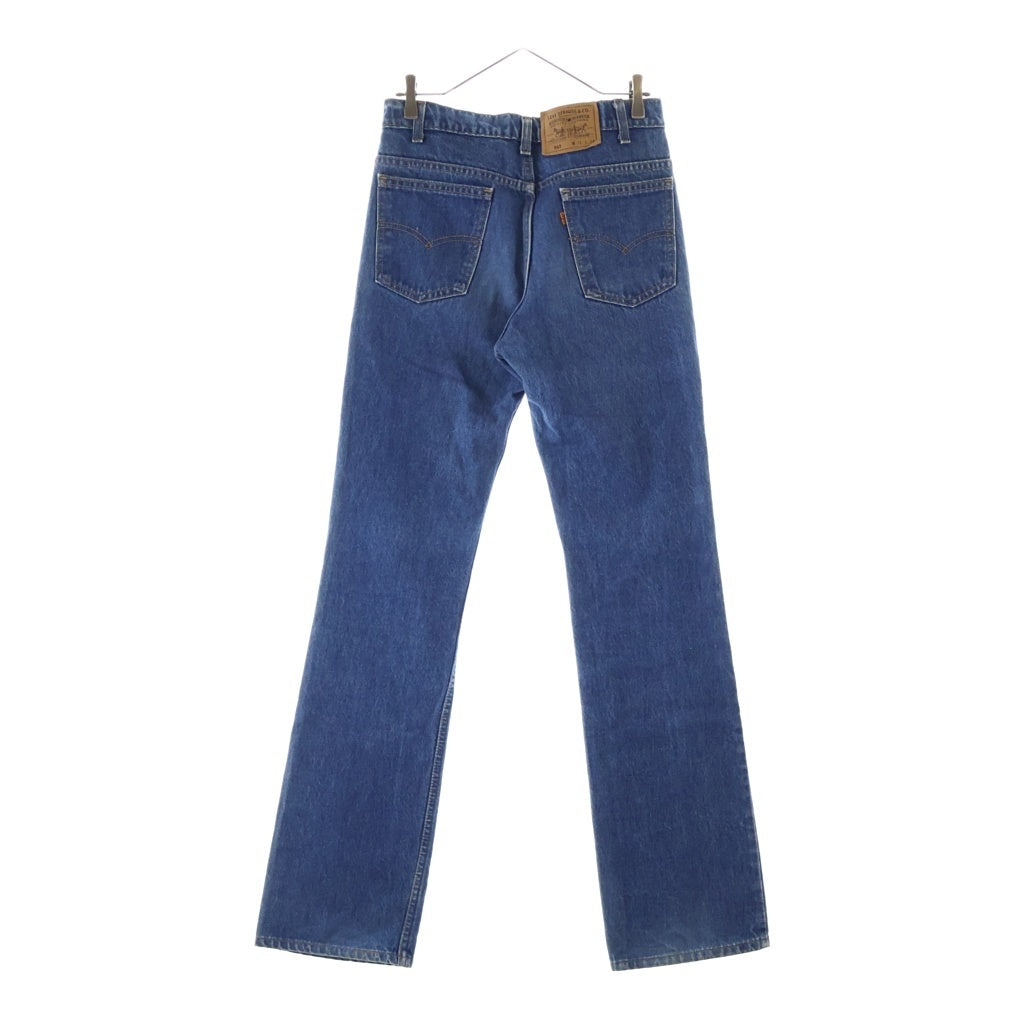 Levi's(リーバイス) 80S-90S VINTAGE 517 ヴィンテージ USA製 オレンジタブ スモールe ボタン裏585 ブーツカット デニムパンツ インディゴ 20517-0217