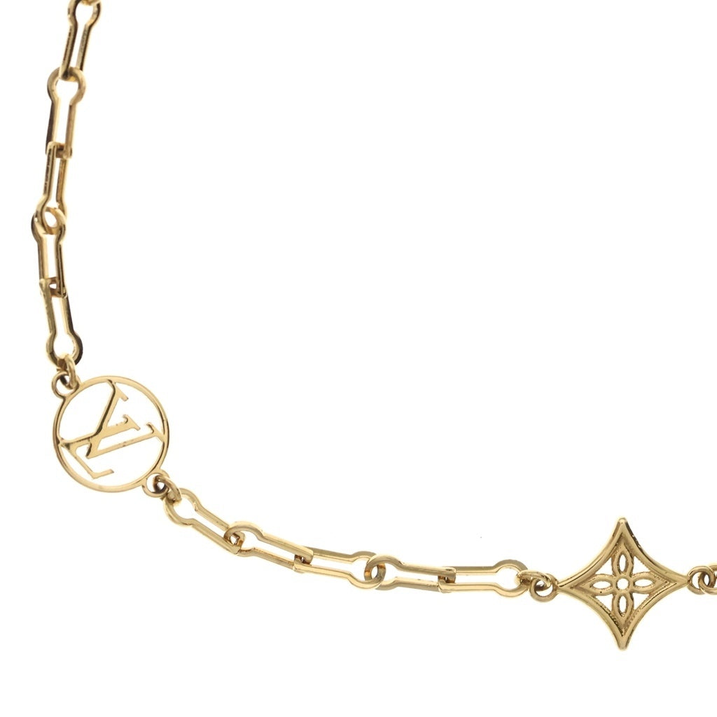 LOUIS VUITTON(ルイヴィトン) COLLIER FOREVER YOUNG コリエ フォーエバー ヤング モノグラムモチーフ チェーンネックレス ゴールド M69622
