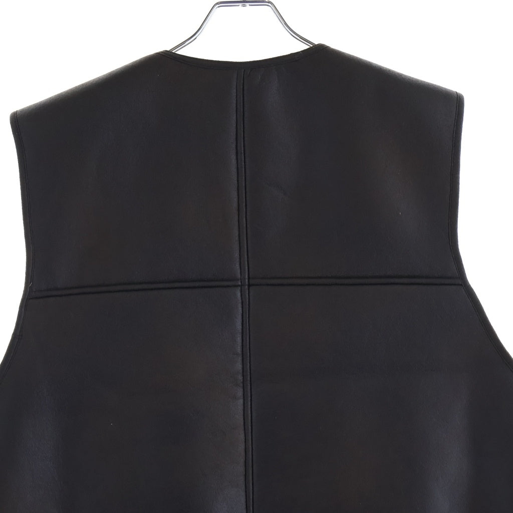 SUPREME(シュプリーム) 24AW Reversible Faux Shearling Work Vest リバーシブル フェイクシアリング ワークベスト ブラウン/ベージュ