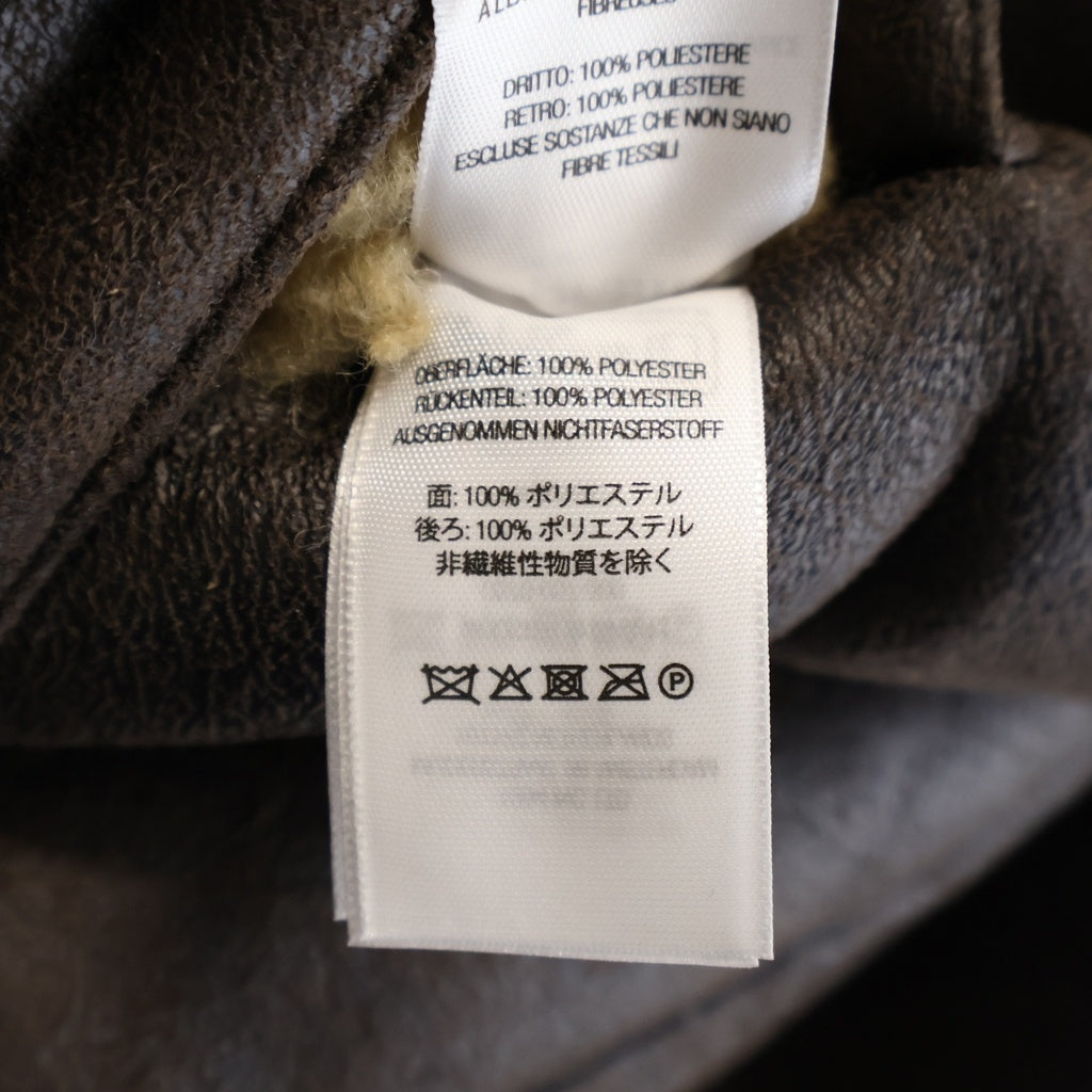 SUPREME(シュプリーム) 24AW Reversible Faux Shearling Work Vest リバーシブル フェイクシアリング ワークベスト ブラウン/ベージュ