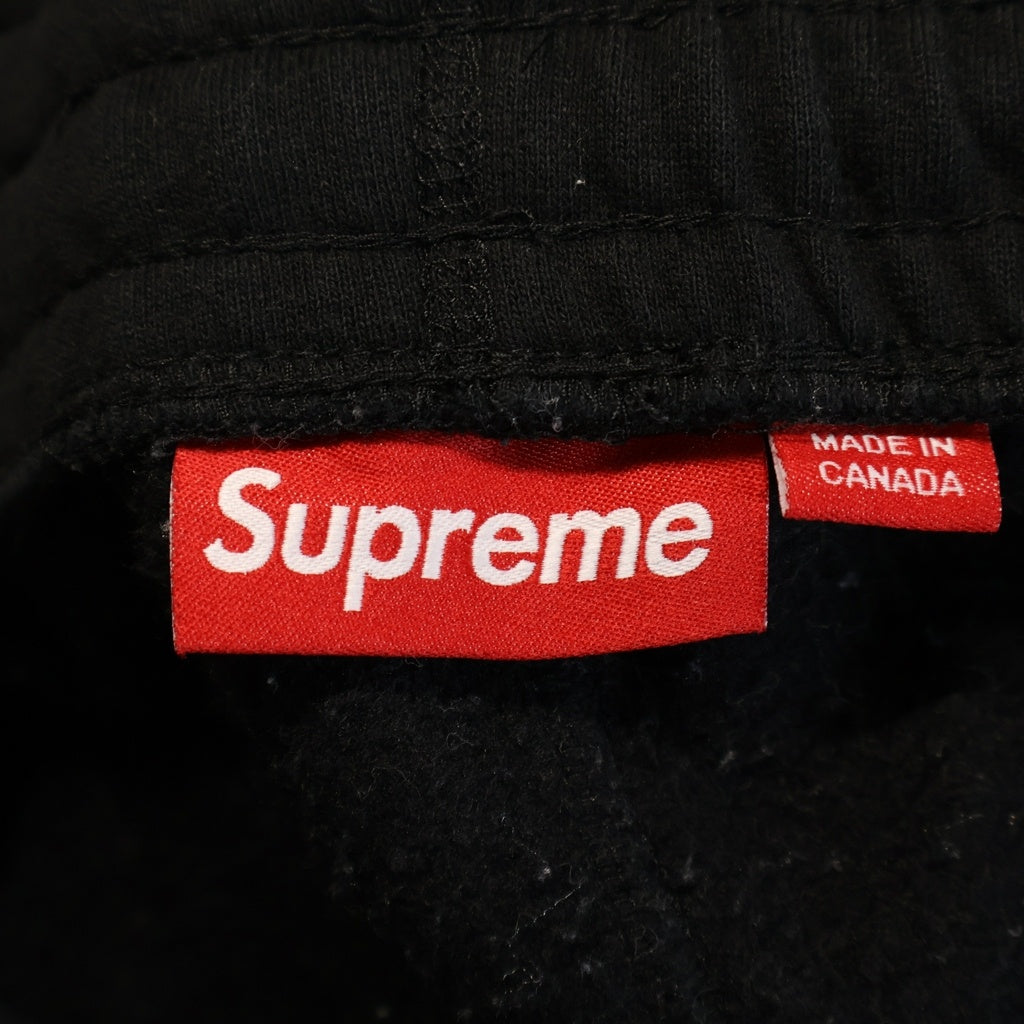 SUPREME(シュプリーム) 24AW Raised Script Sweatpant レイズド スクリプト ロゴ エンブロイダリー スウェットパンツ ブラック