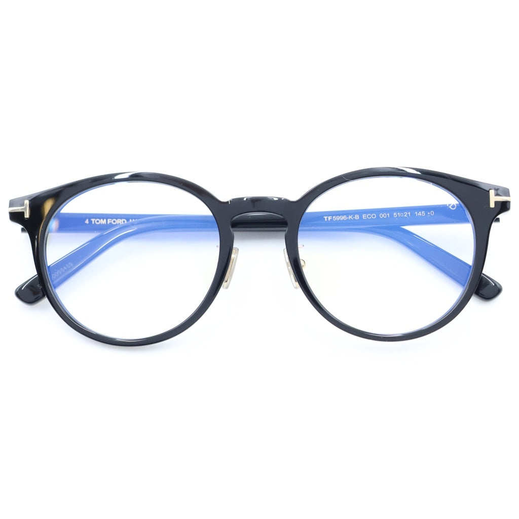 TOM FORD(トムフォード) TF5996-K-B アジアンフィット ボストンフレーム クリアレンズ サングラス メガネ ブラック