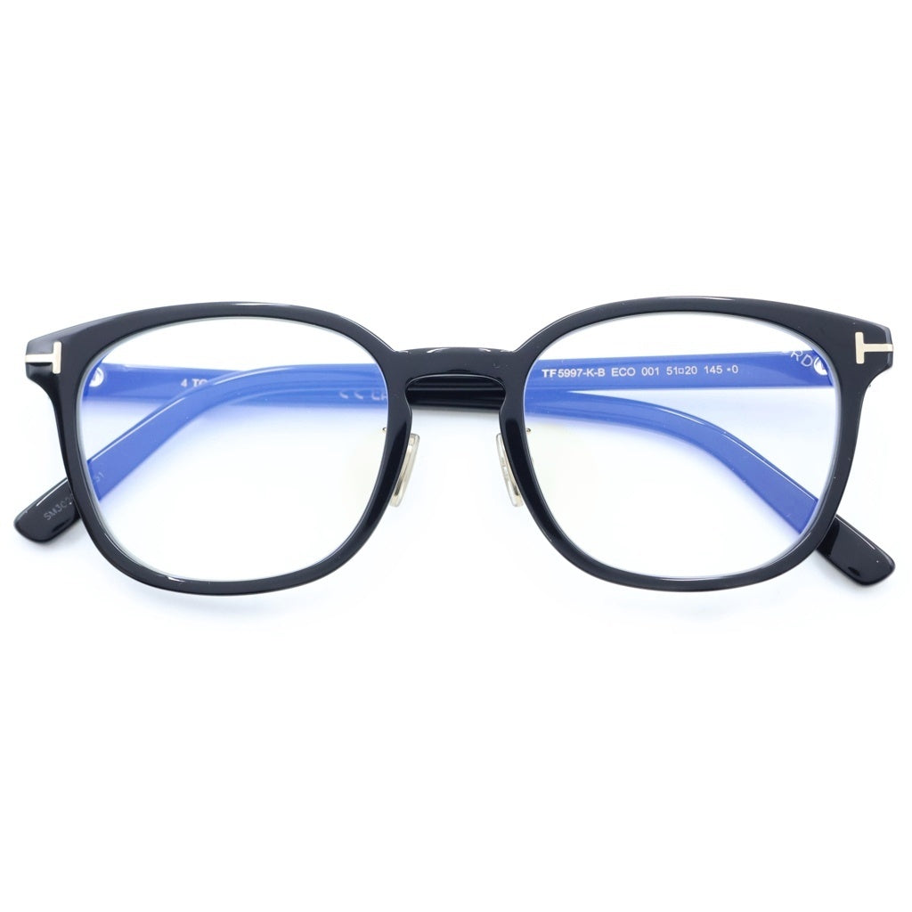 TOM FORD(トムフォード) TF5997-K-B アジアンフィット ウェリントンフレーム クリアレンズ サングラス メガネ ブラック