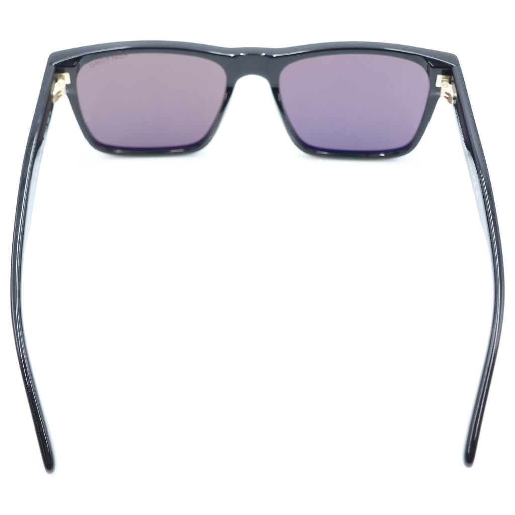 TOM FORD(トムフォード) CALDER スクエアフレーム カラーレンズ サングラス メガネ ブラック TF1205