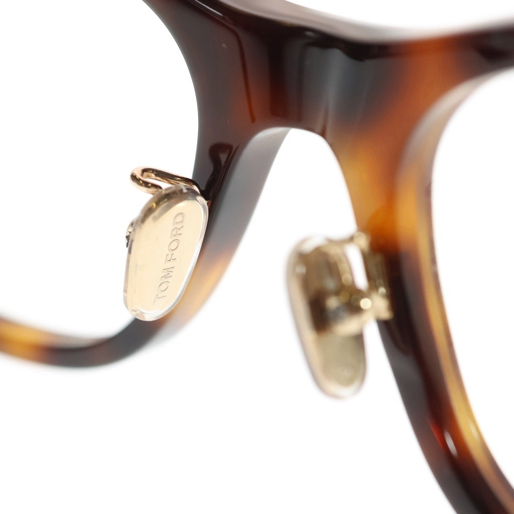 TOM FORD(トムフォード) アジアンフィット スクエアフレーム クリアレンズ サングラス メガネ ブラウン TF6162-D-B