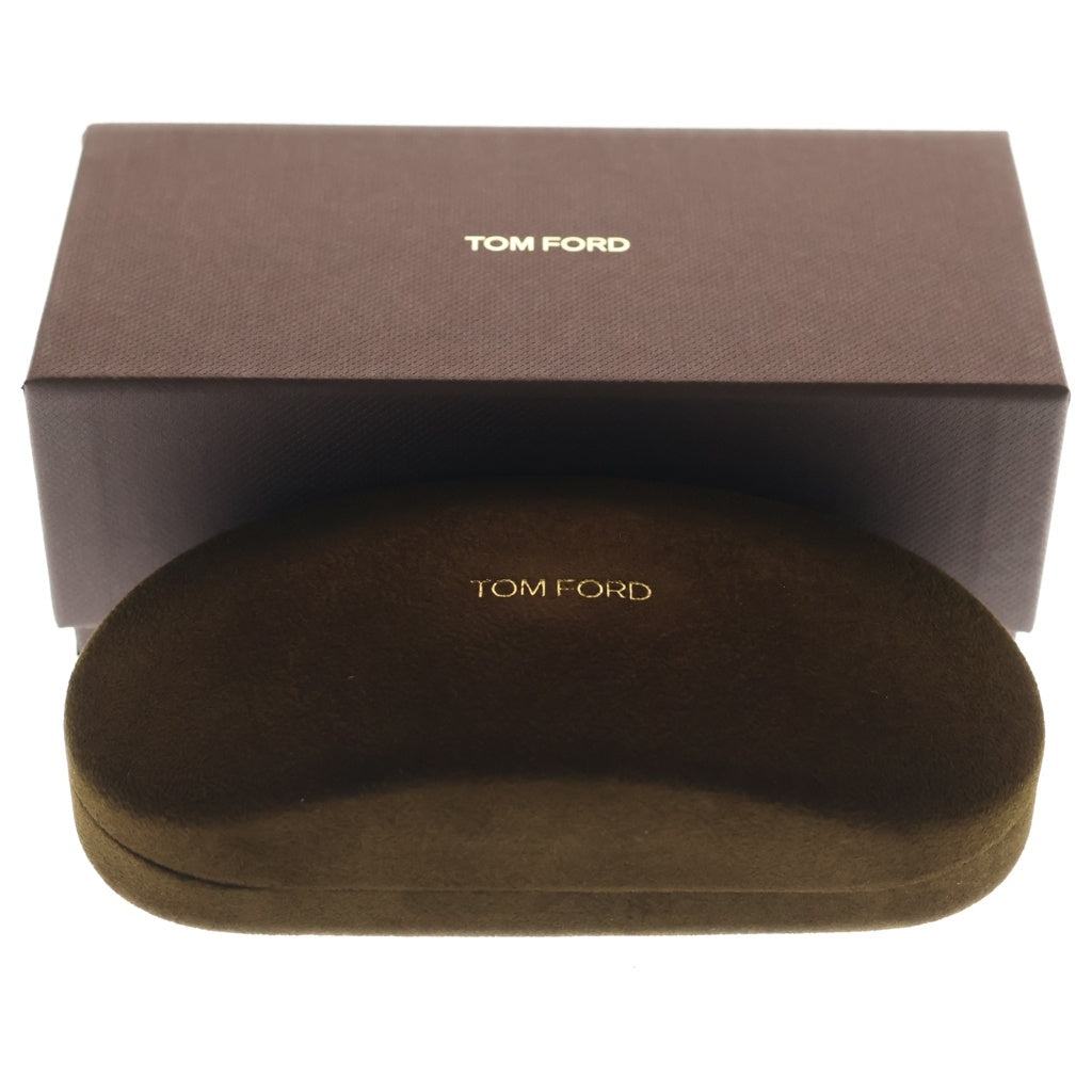 TOM FORD(トムフォード) アジアンフィット スクエアフレーム クリアレンズ サングラス メガネ ブラック TF6162-D-B