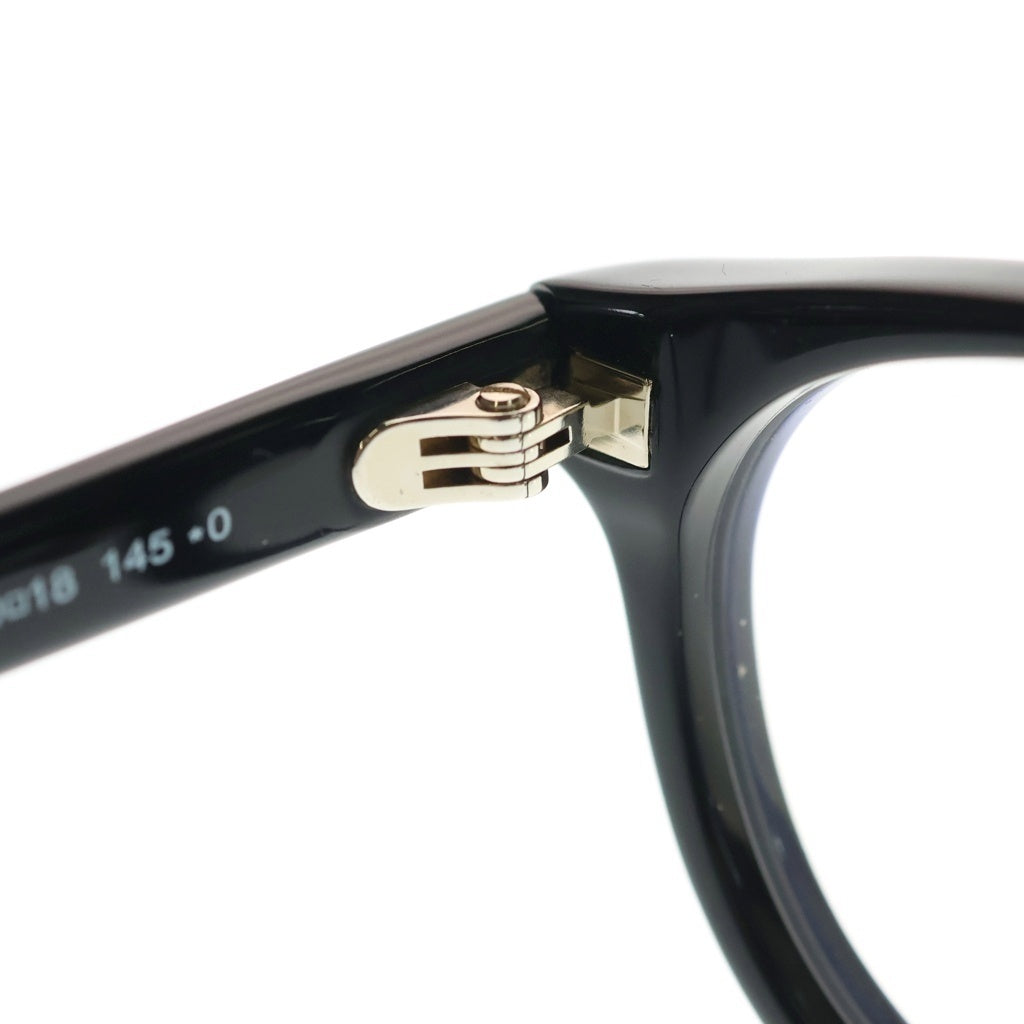TOM FORD(トムフォード) アジアンフィット オーバルフレーム クリアレンズ サングラス メガネ ブラック TF6075-D-B レディース