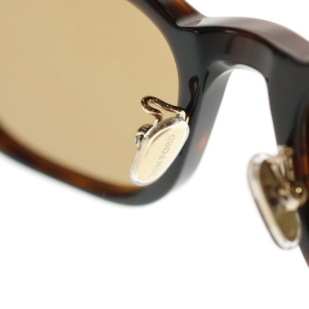 TOM FORD(トムフォード) アジアンフィット スクエアフレーム カラーレンズ サングラス メガネ ブラウン TF1350-D