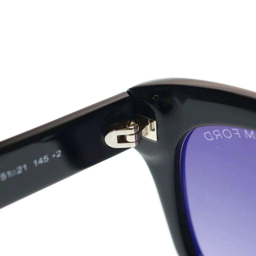 TOM FORD(トムフォード) SNOWDON スノードン ウェリントンフレーム クリアレンズ サングラス メガネ ブラック TF237-F