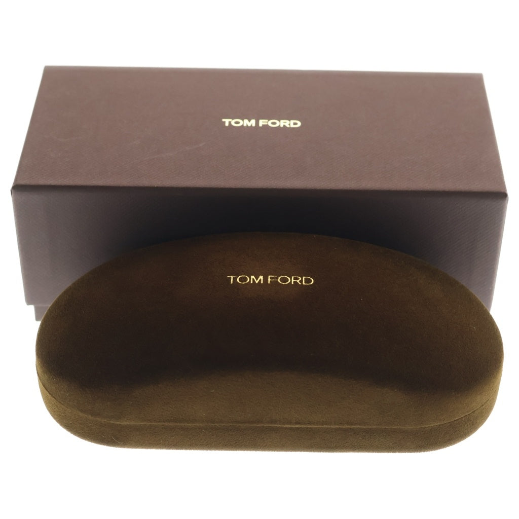 TOM FORD(トムフォード) アジアンフィット ウェリントンフレーム クリアレンズ サングラス メガネ ブラウン TF6101-D-B