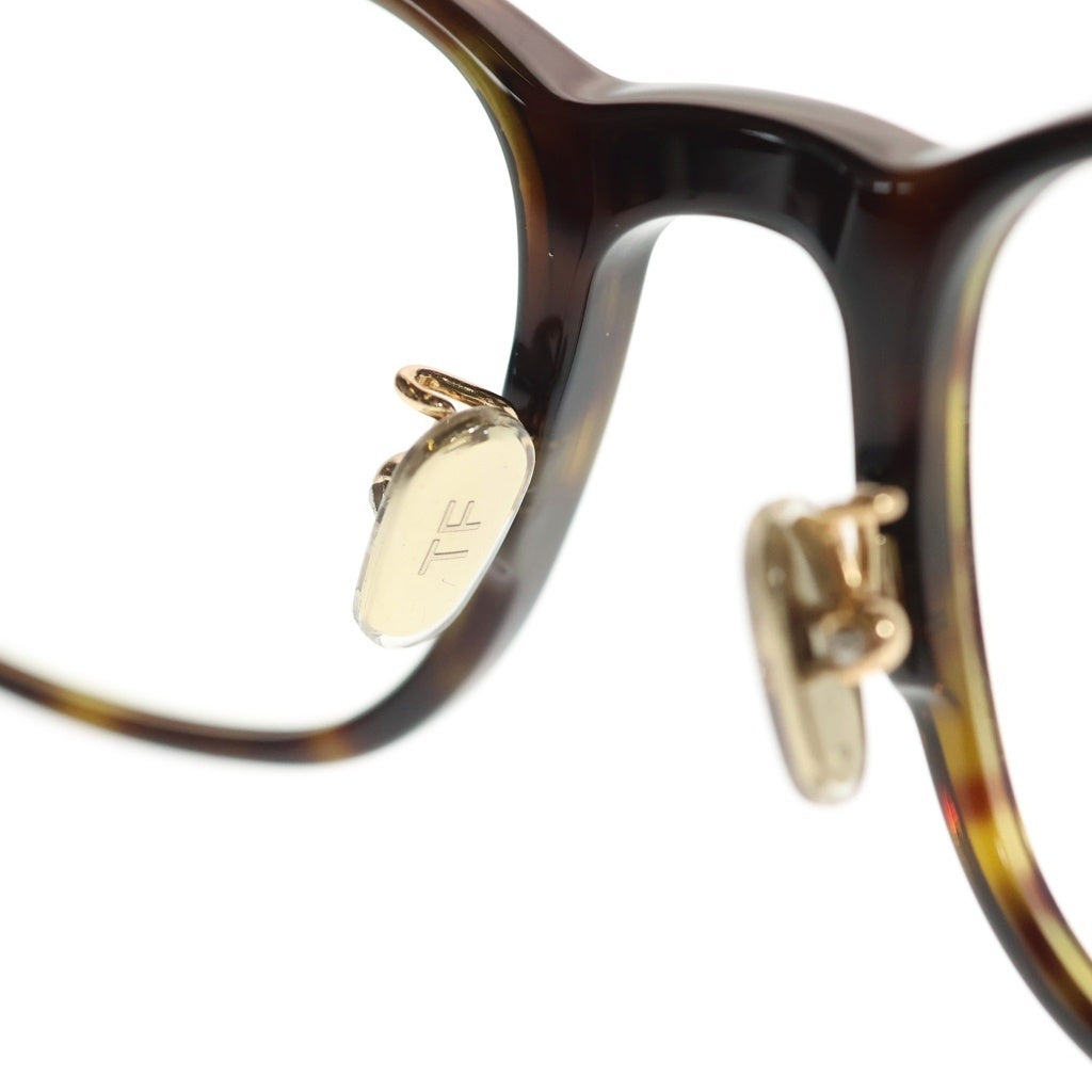 TOM FORD(トムフォード) アジアンフィット ウェリントンフレーム クリアレンズ サングラス メガネ ブラウン TF5925-D-B