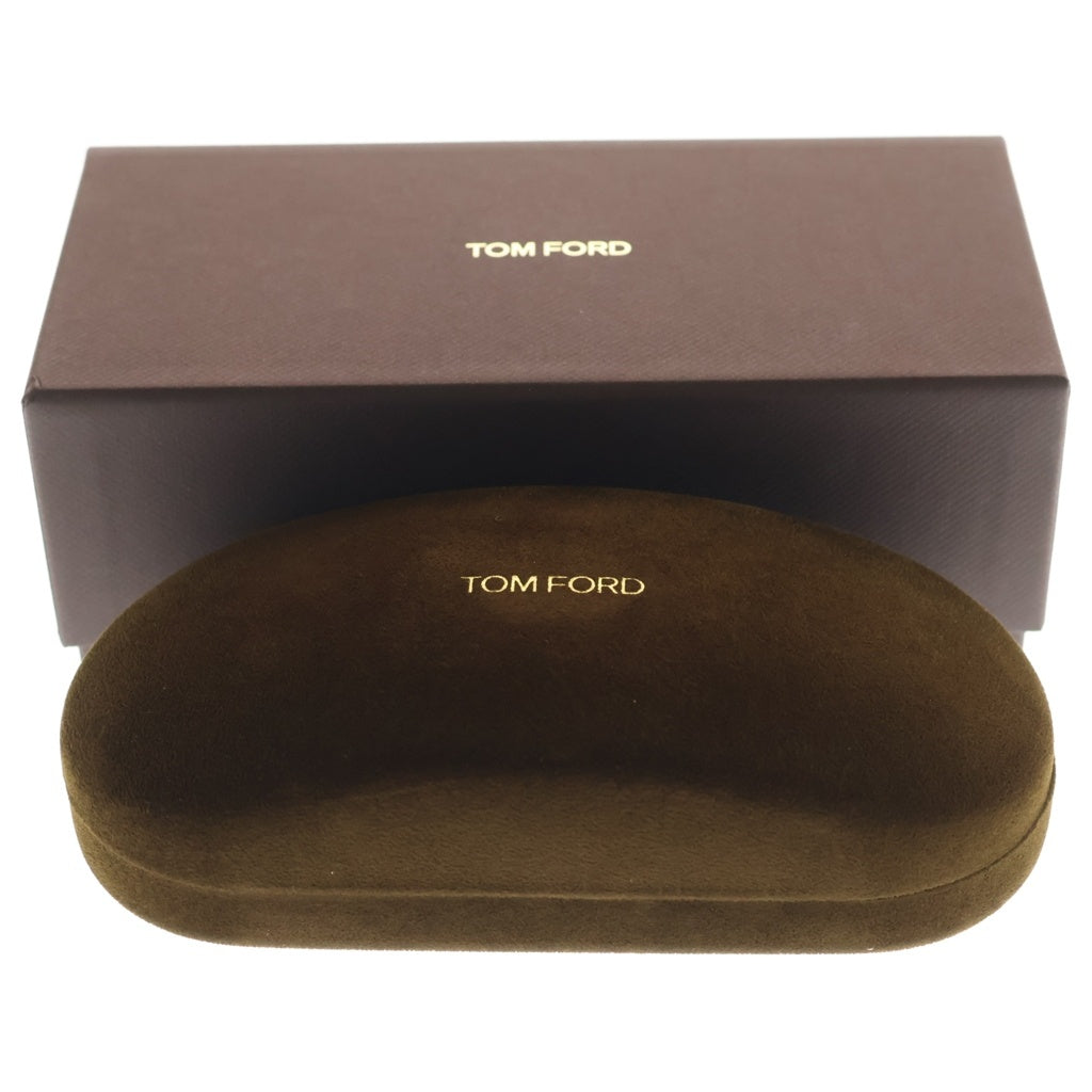 TOM FORD(トムフォード) アジアンフィット ウェリントンフレーム クリアレンズ サングラス メガネ ブラウン TF5925-D-B