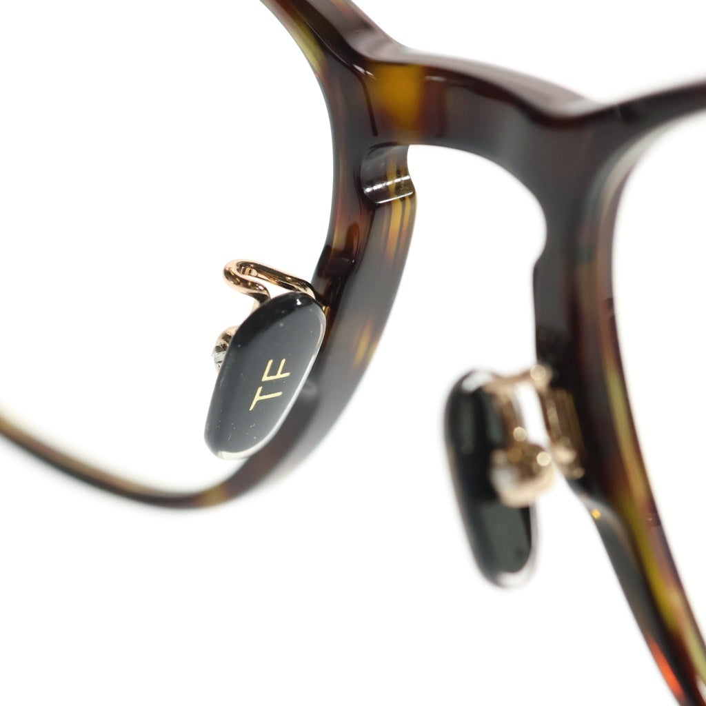 TOM FORD(トムフォード) アジアンフィット ウェリントンフレーム クリアレンズ サングラス メガネ ブラウン TF5918-D-B