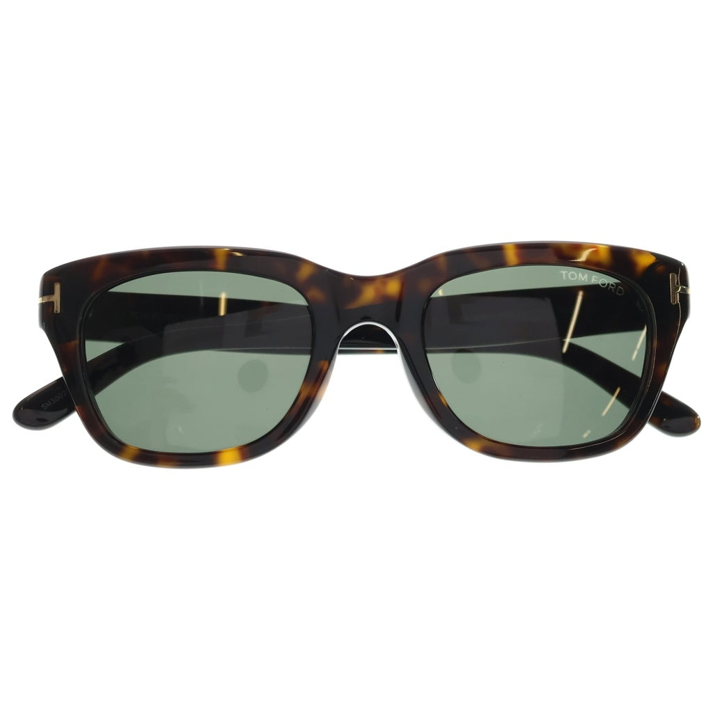 TOM FORD(トムフォード) SNOWDON スノードン ウェリントンフレーム クリアレンズ サングラス メガネ ブラウン/ブラック TF237-F