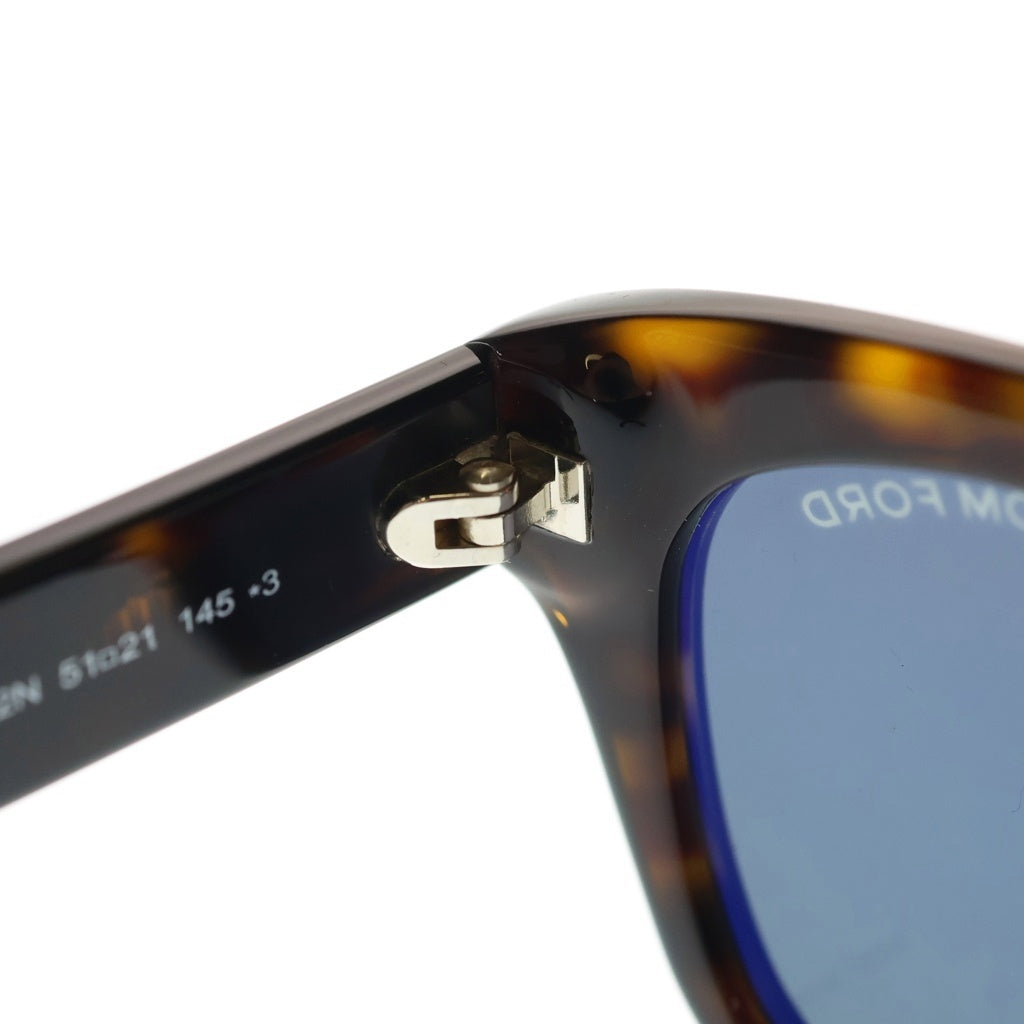 TOM FORD(トムフォード) SNOWDON スノードン ウェリントンフレーム クリアレンズ サングラス メガネ ブラウン/ブラック TF237-F
