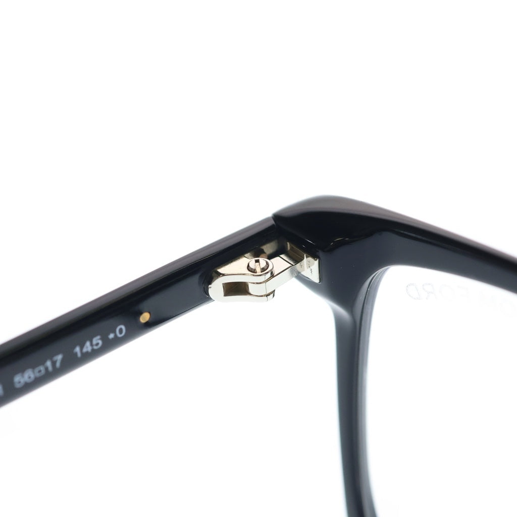 TOM FORD(トムフォード) アジアンフィット スクエアフレーム クリアレンズ サングラス メガネ ブラック TF6100-D-B