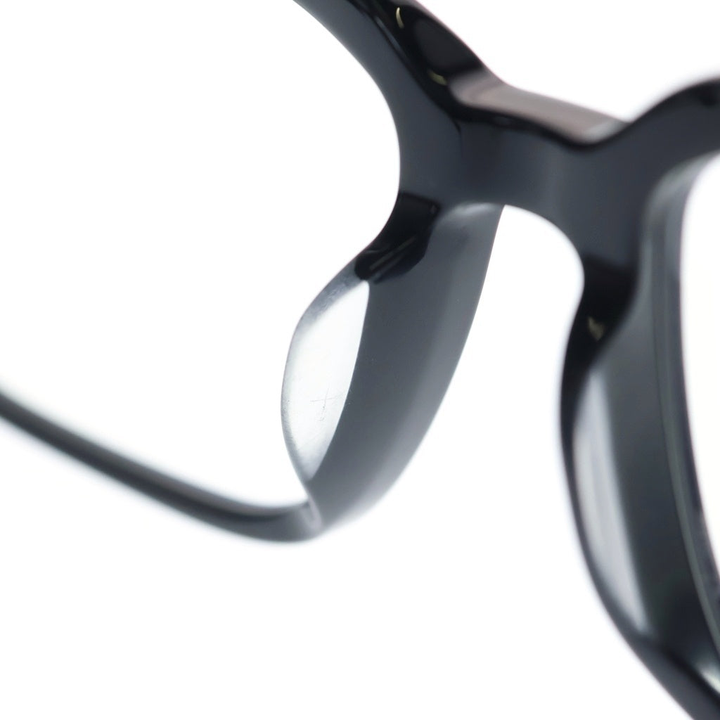 TOM FORD(トムフォード) アジアンフィット スクエアフレーム クリアレンズ サングラス メガネ ブラック TF6100-D-B