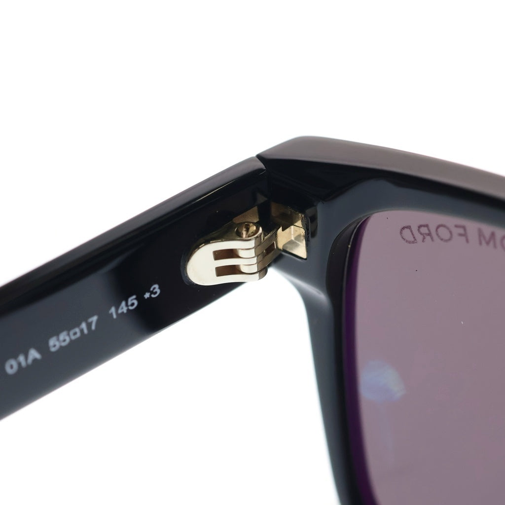 TOM FORD(トムフォード) CALDER スクエアフレーム カラーレンズ サングラス メガネ ブラック TF1205