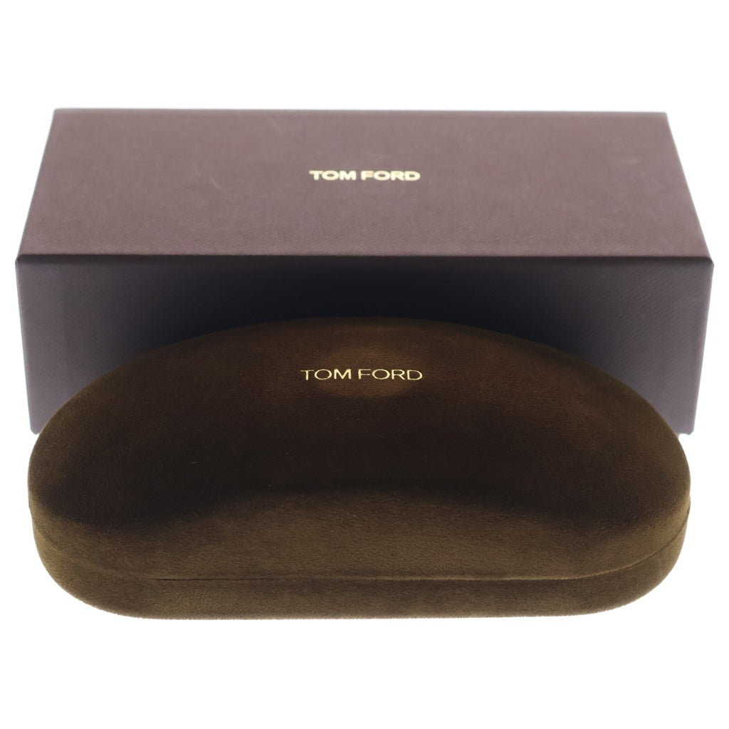 TOM FORD(トムフォード) CALDER スクエアフレーム カラーレンズ サングラス メガネ ブラウン TF1205