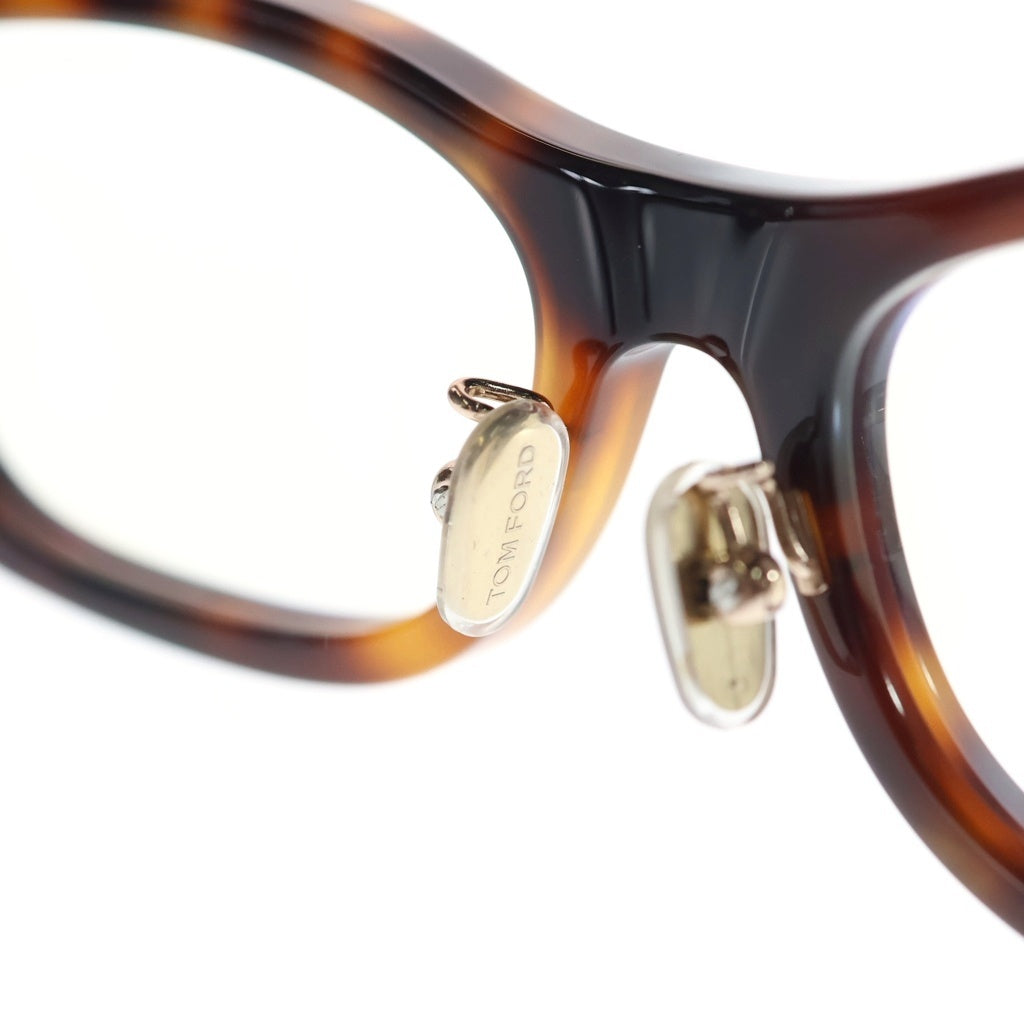 TOM FORD(トムフォード) アジアンフィット スクエアフレーム クリアレンズ サングラス メガネ ブラウン TF6074-D-B