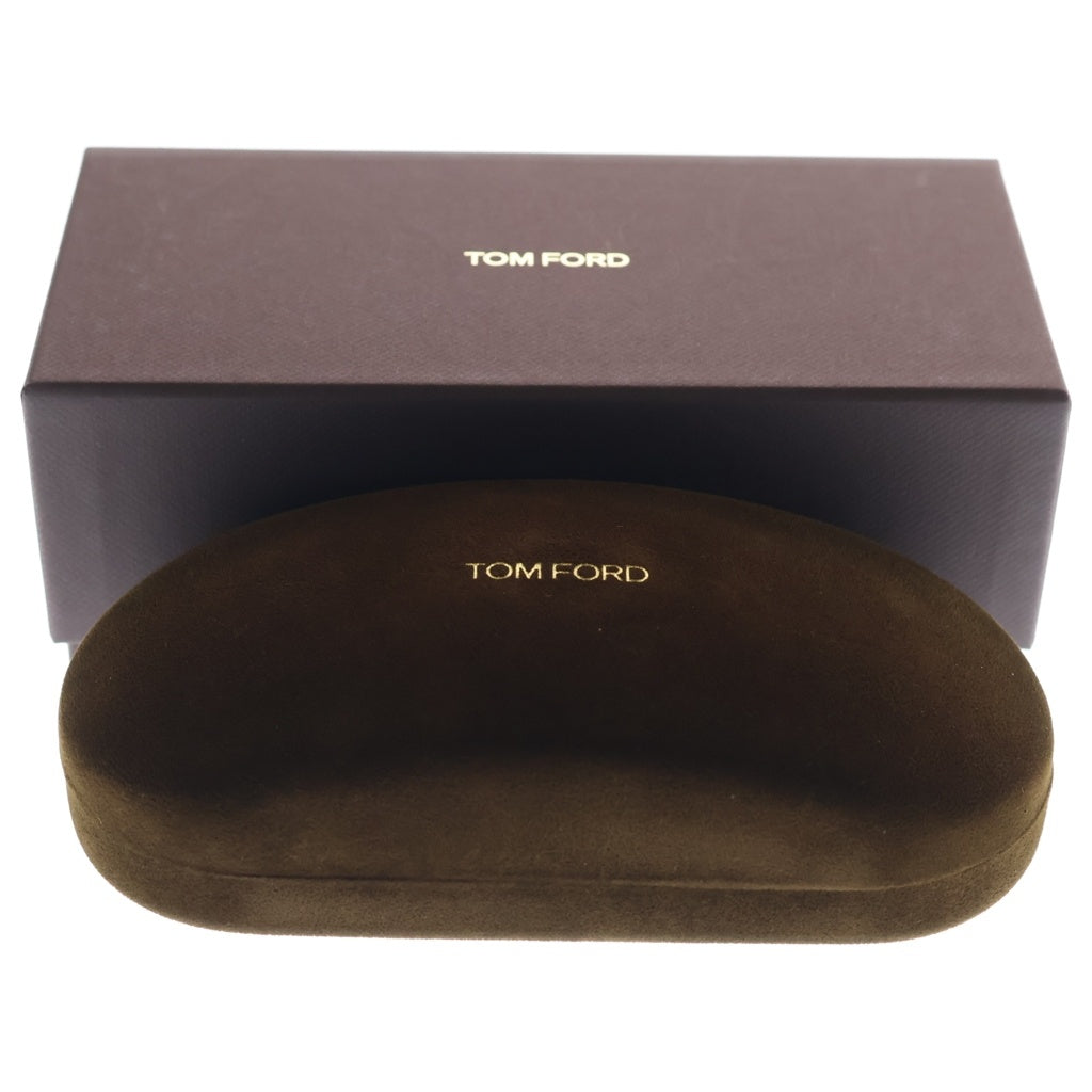 TOM FORD(トムフォード) アジアンフィット スクエアフレーム クリアレンズ サングラス メガネ ブラック TF6032-F-B