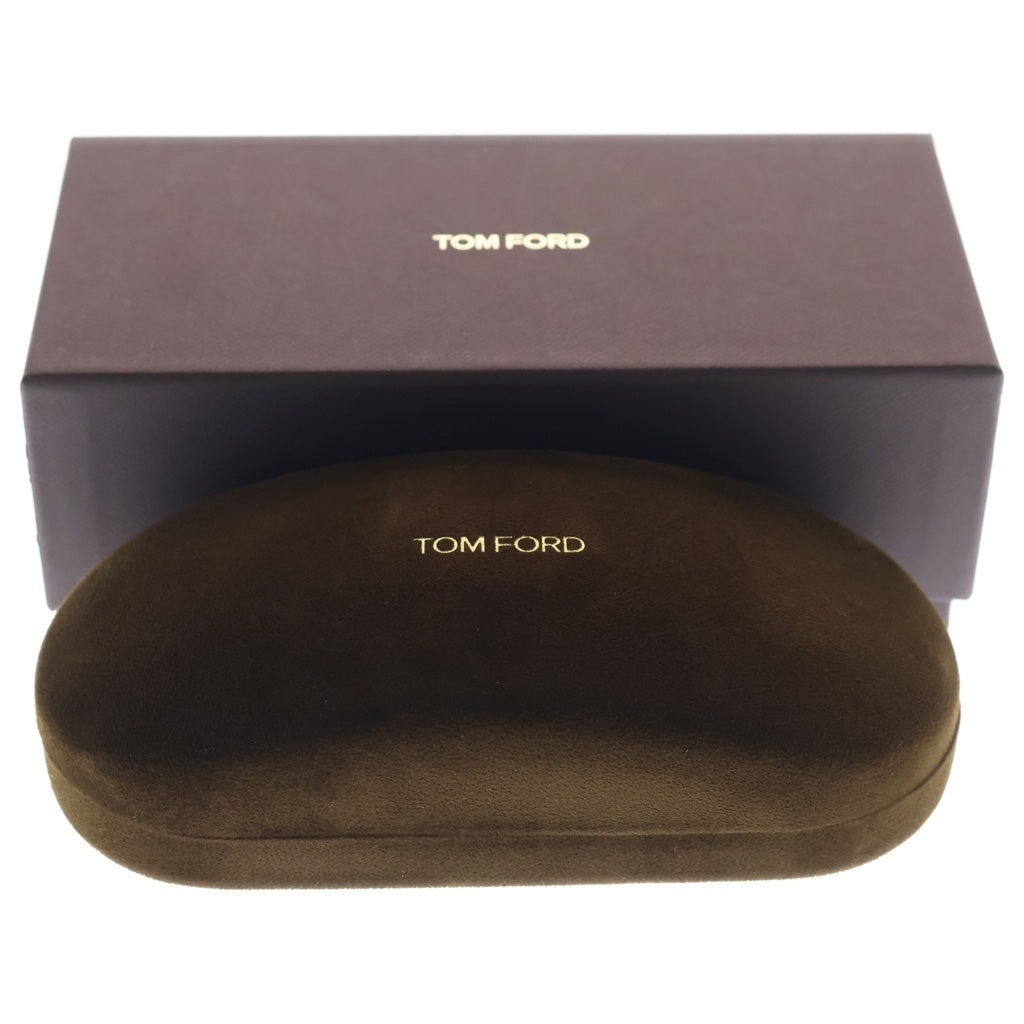 TOM FORD(トムフォード) アジアンフィット スクエアフレーム クリアレンズ サングラス メガネ ブラック TF6032-F-B