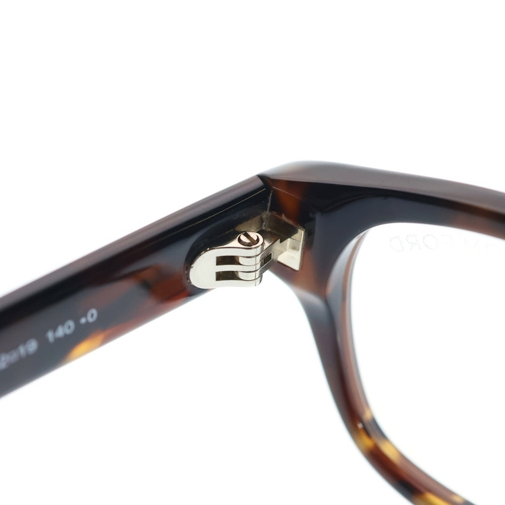 TOM FORD(トムフォード) アジアンフィット スクエアフレーム クリアレンズ サングラス メガネ ブラウン TF6115-D-B