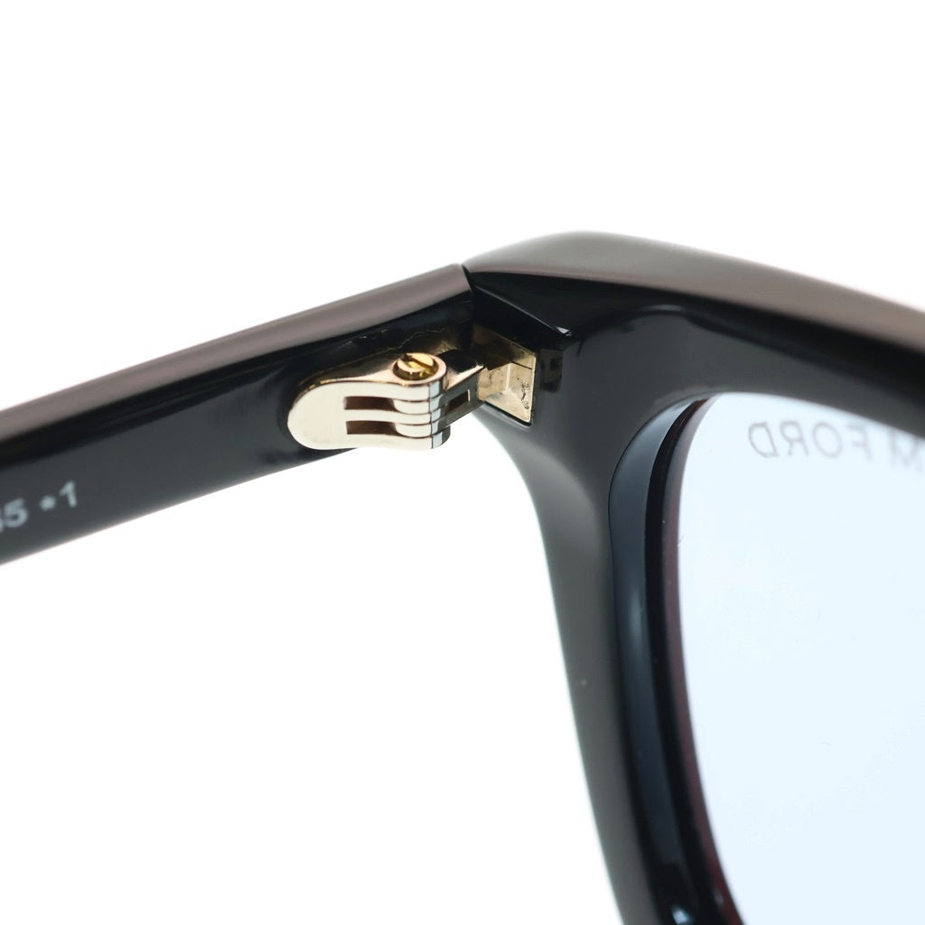 TOM FORD(トムフォード) アジアンフィット ウェリントンフレーム カラーレンズ サングラス メガネ ブラック/ブルー TF1275-D