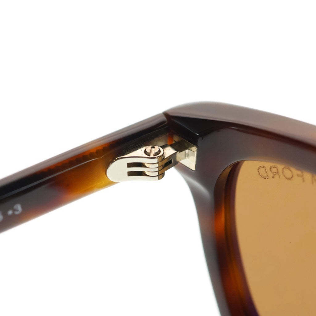 TOM FORD(トムフォード) アジアンフィット スクエアフレーム カラーレンズ サングラス メガネ ブラウン TF1276-D