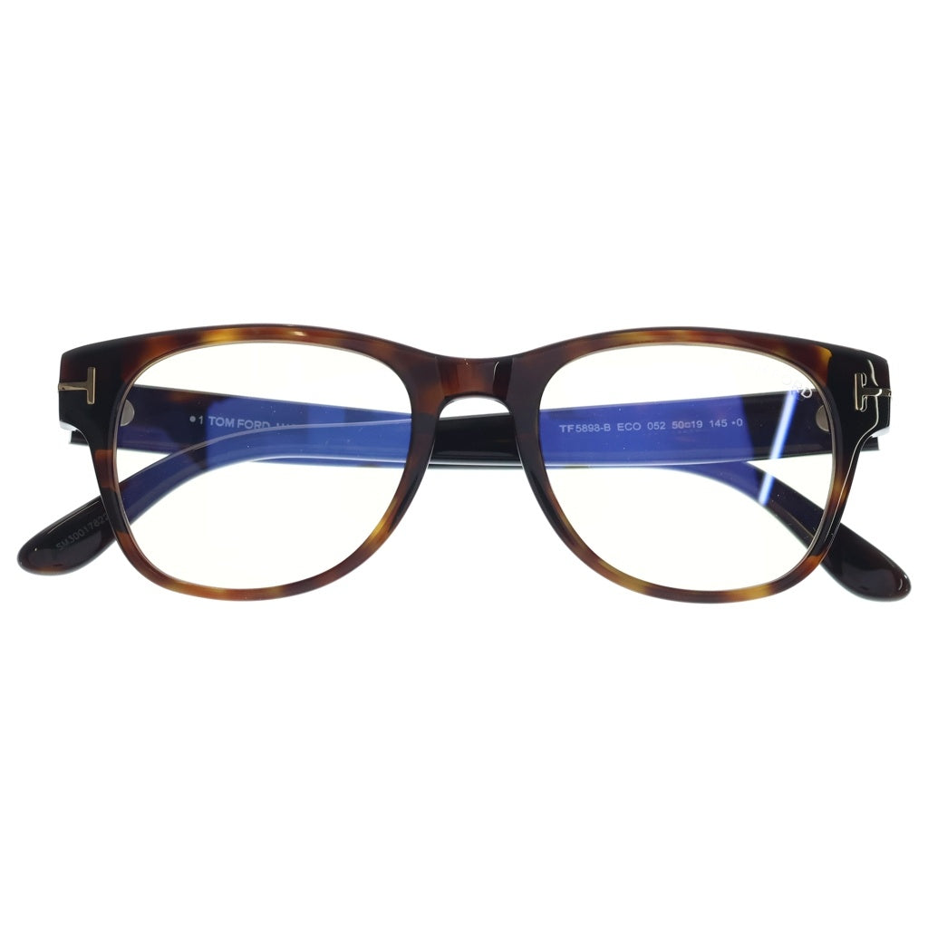 TOM FORD(トムフォード) ウェリントンフレーム クリアレンズ サングラス メガネ ブラウン TF5898-B