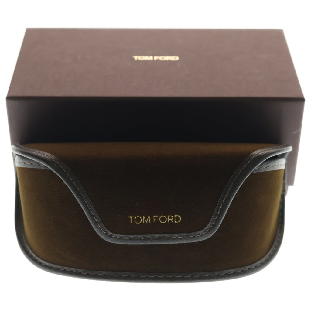 TOM FORD(トムフォード) アジアンフィット ウェリントンフレーム クリアレンズ サングラス メガネ ブラック TF6101-D-B