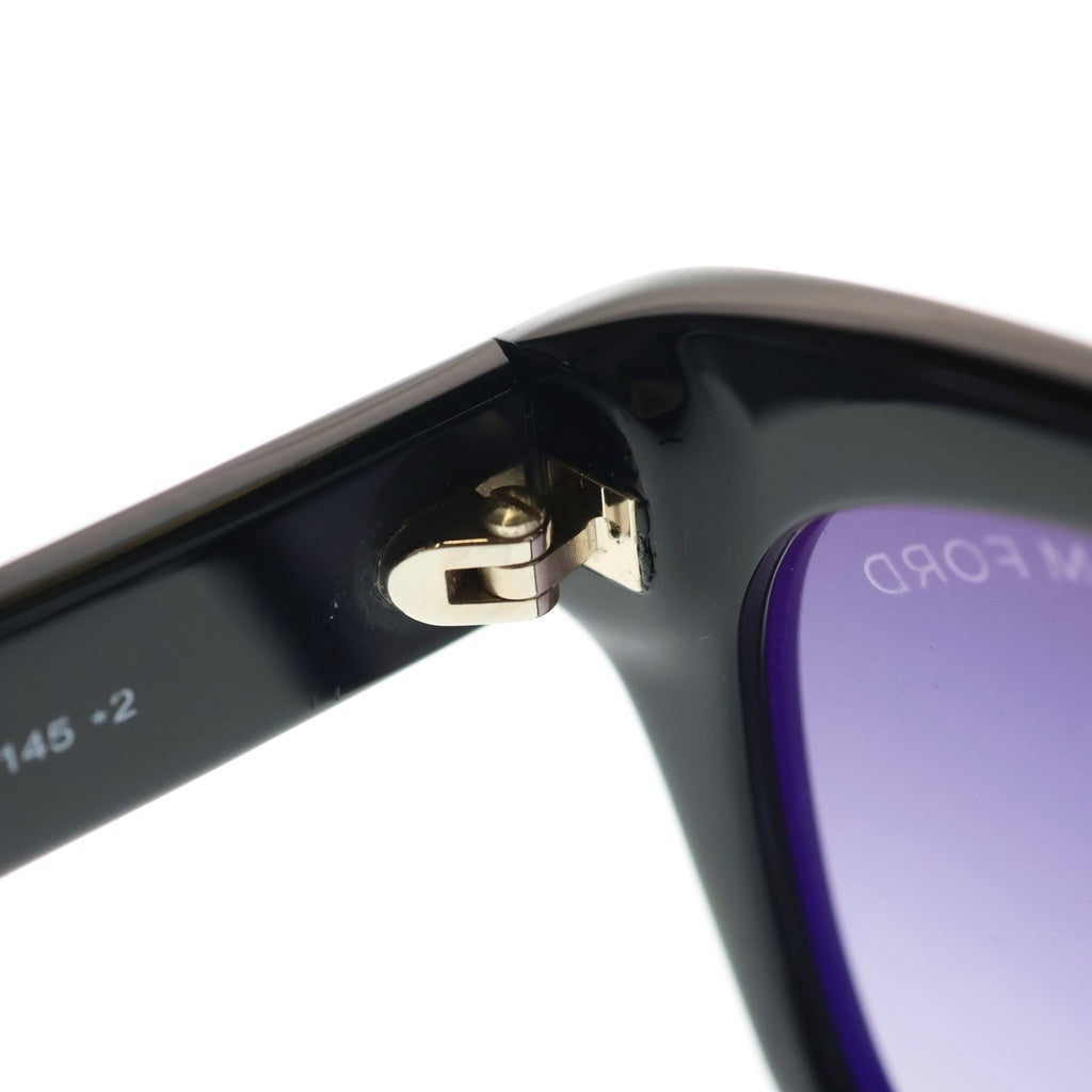 TOM FORD(トムフォード) SNOWDON スノードン ウェリントンフレーム クリアレンズ サングラス メガネ ブラック TF237-F
