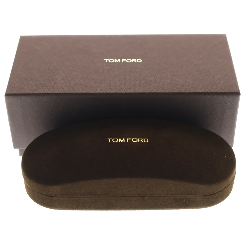 TOM FORD(トムフォード) SNOWDON スノードン ウェリントンフレーム クリアレンズ サングラス メガネ ブラック TF237-F
