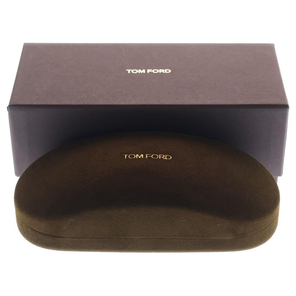 TOM FORD(トムフォード) アジアンフィット スクエアフレーム クリアレンズ サングラス メガネ ブラック TF6032-F-B