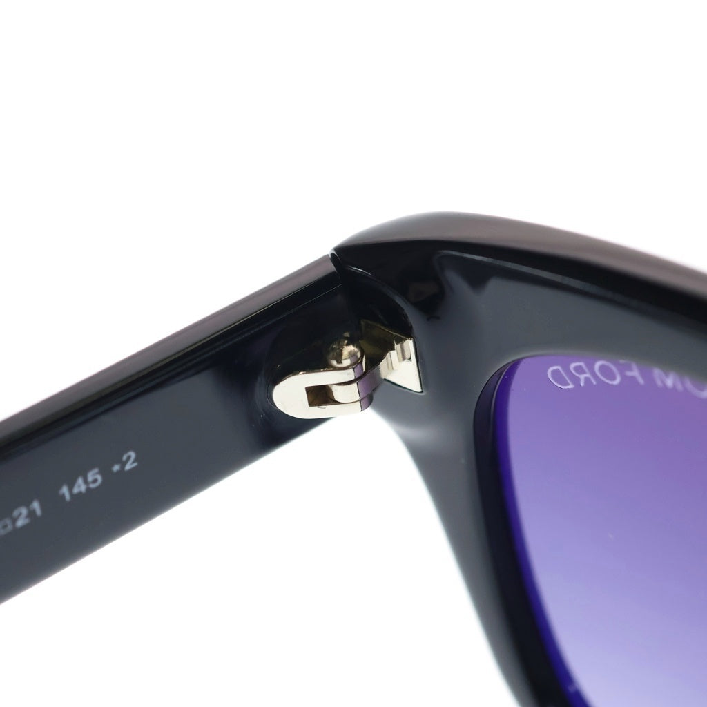 TOM FORD(トムフォード) SNOWDON スノードン ウェリントンフレーム クリアレンズ サングラス メガネ ブラック TF237-F