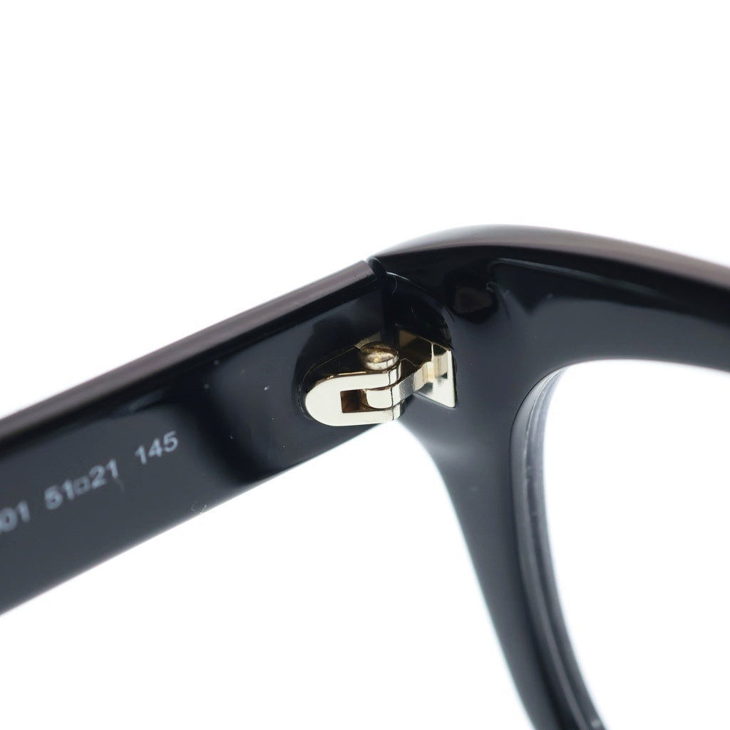 TOM FORD(トムフォード) アジアンフィット ウェリントンフレーム クリアレンズ サングラス メガネ ブラック TF5178-F