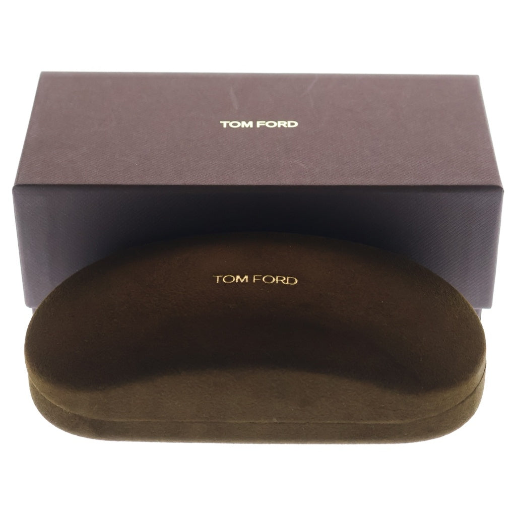 TOM FORD(トムフォード) アジアンフィット スクエアフレーム クリアレンズ サングラス メガネ ブラック TF6032-F-B