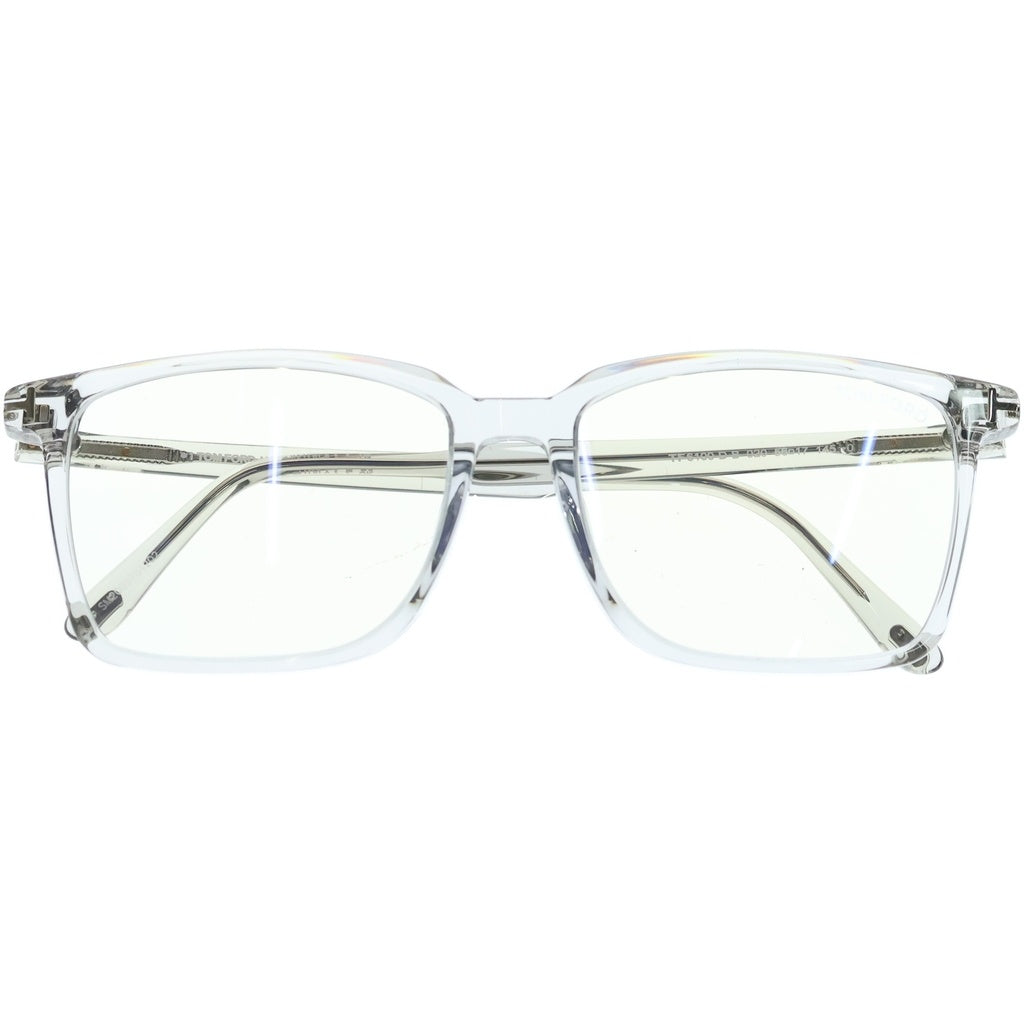 TOM FORD(トムフォード) アジアンフィット スクエアフレーム クリアレンズ サングラス メガネ クリアグレー TF6100-D-B