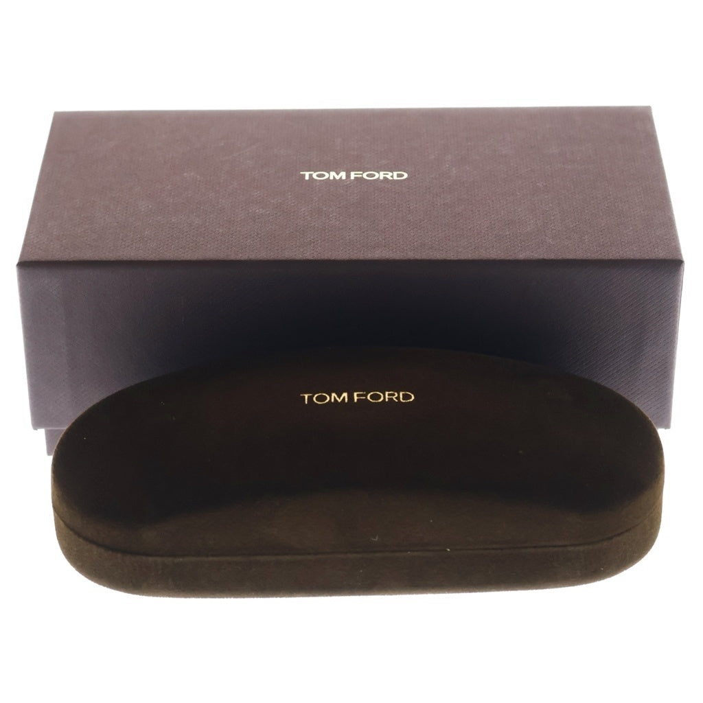 TOM FORD(トムフォード) アジアンフィット ウェリントンフレーム クリアレンズ サングラス メガネ ブラック TF6162-D-B