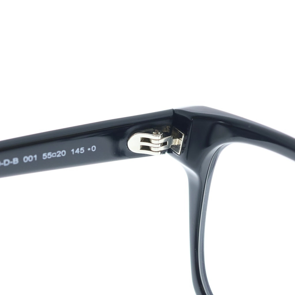 TOM FORD(トムフォード) アジアンフィット スクエアフレーム クリアレンズ サングラス メガネ ブラック TF6150-D-B